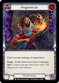 Prognosticate (Blue)