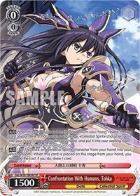 Confrontation With Humans, Tohka (SP) (Silver Signature)