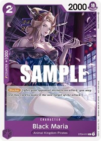 Black Maria (Tournament Pack Vol. 2)