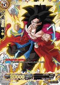 SS4 Son Goku, Otherworldly Infiltrator (Gold-Stamped)