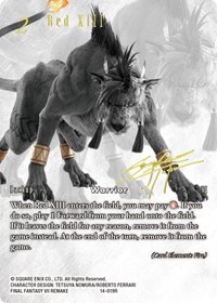 Red XIII (Noir Promo)