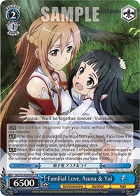 Familial Love, Asuna & Yui (SR)