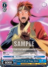 Even if It's a Trap, Klein (SR)