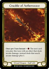 Crucible of Aetherweave (Golden) - FAB097