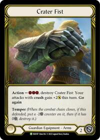 Crater Fist (Golden) - FAB107
