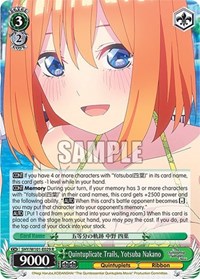 Quintuplicate Trails, Yotsuba Nakano