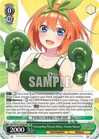 Outstanding Physical Ability, Yotsuba Nakano (SR)
