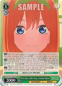 First Day's After Party, Yotsuba Nakano (SR)