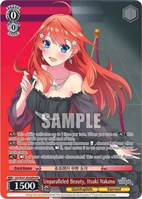 Unparalleled Beauty, Itsuki Nakano (OFR)