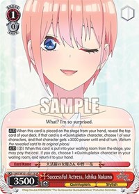 Successful Actress, Ichika Nakano (SR)