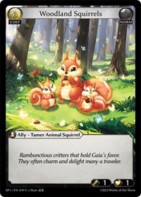 Woodland Squirrels