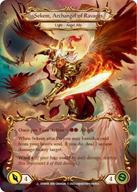 Figment of Ravages // Sekem, Archangel of Ravages (Marvel)