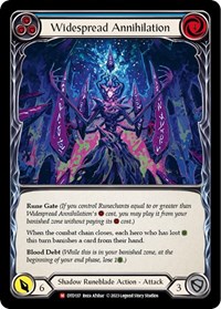 Widespread Annihilation
