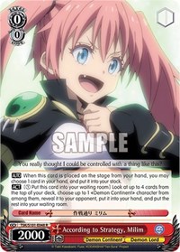 According to Strategy, Milim