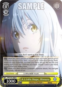 A 3.14% Hope, Rimuru