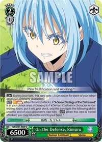 On the Defense, Rimuru