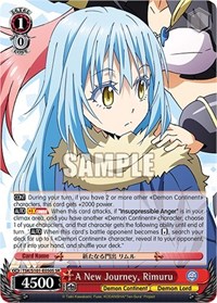 A New Journey, Rimuru (SR)