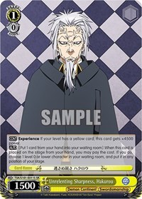 Unrelenting Sharpness, Hakurou (SR)