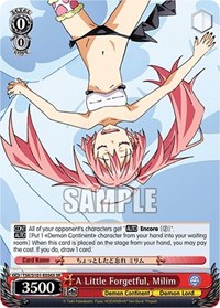 A Little Forgetful, Milim (SR)