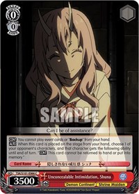Unconcealable Intimidation, Shuna