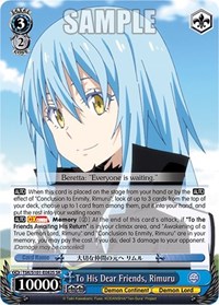 To His Dear Friends, Rimuru (SR)