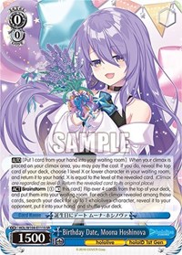 Birthday Date, Moona Hoshinova (SR)