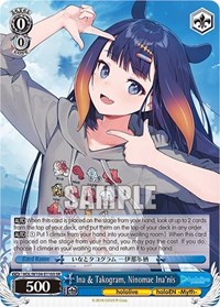 Ina & Takogram, Ninomae Ina'nis (SR)