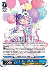 Pastel Rapper, Minato Aqua (SR)