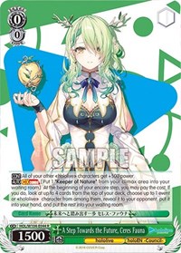 A Step Towards the Future, Ceres Fauna