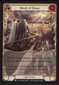 Break of Dawn (Yellow) - LGS170
