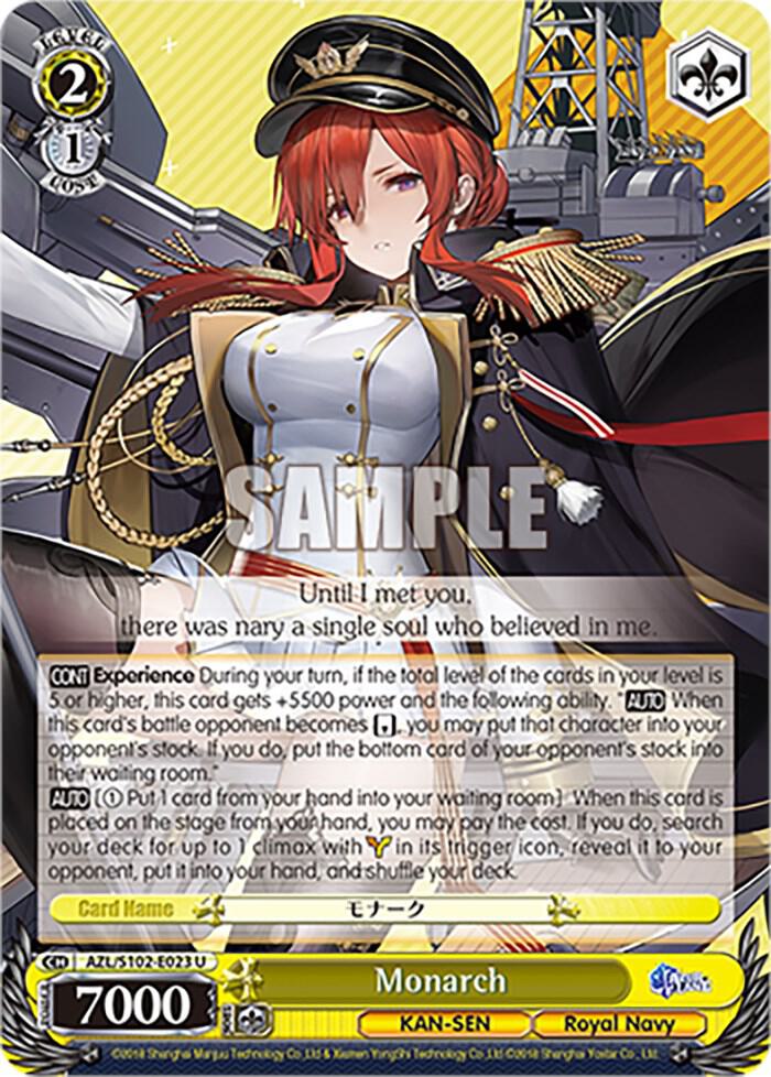 Monarch — Azur Lane AZL/S102-E023 U