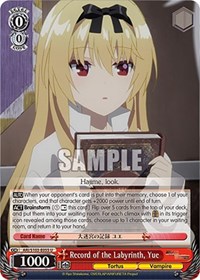 Record of the Labyrinth, Yue