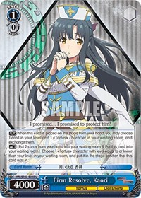 Firm Resolve, Kaori
