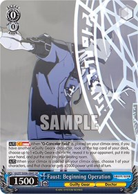 Faust: Beginning Operation (SR)