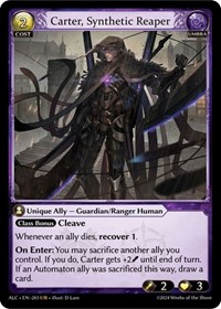 Carter, Synthetic Reaper