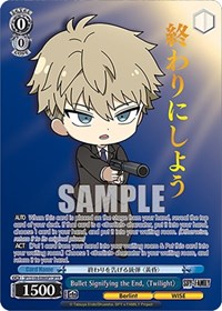 Bullet Signifying the End, "Twilight" (SPYR)