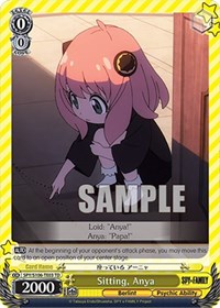 Sitting, Anya