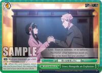 Vows Alongside an Explosion