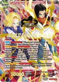 Android 17 & Android 18 // Android 17 & Android 18, Future Evil (2023 Worlds ZENKAI 06 Leader Set)