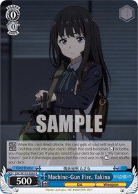 Machine-Gun Fire, Takina