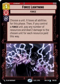 Force Lightning