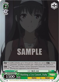 Watching a Live Concert, Utaha
