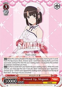 Dressed Up, Megumi (SR)