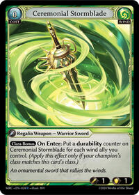 Ceremonial Stormblade