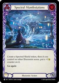 Spectral Manifestations (Blue)