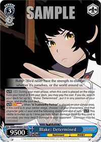 Blake: Determined