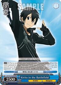 Kirito in the Battlefield