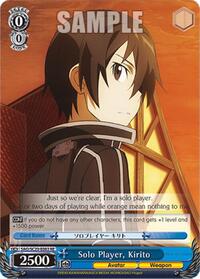 Solo Player, Kirito