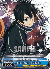 Kirito - Start of the Battle