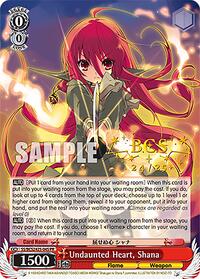 Undaunted Heart, Shana (PR)